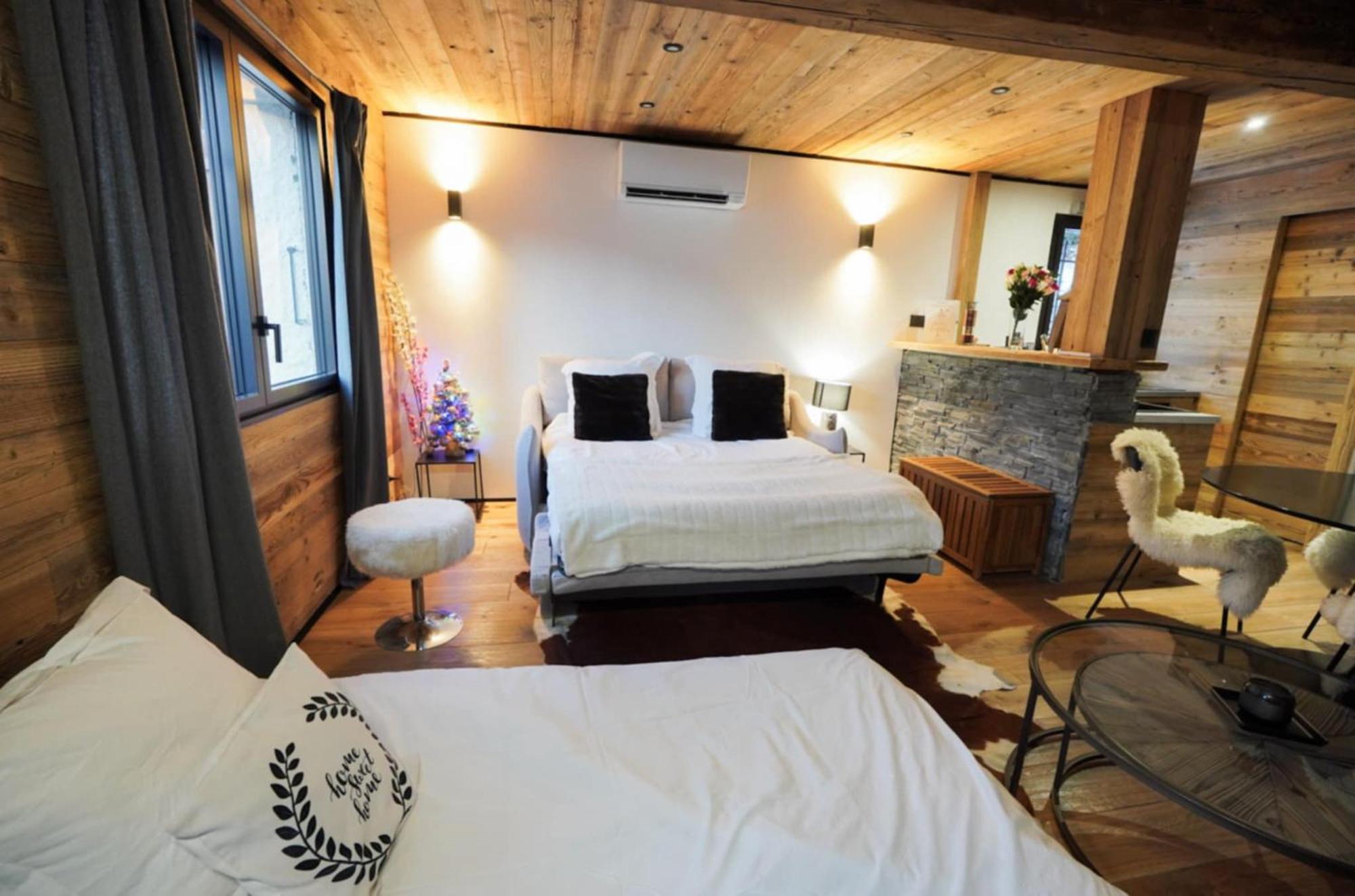 Logement A Megeve Avec Jardin Eksteriør billede